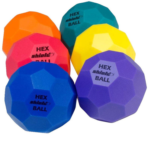 Shield 1569701 Hex Balls  Assorted Color - Set of 6