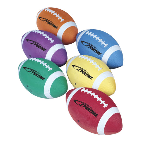 Sportime 1599255 Gradeball Junior Rubber Football  Size 6 - Traditional Tan