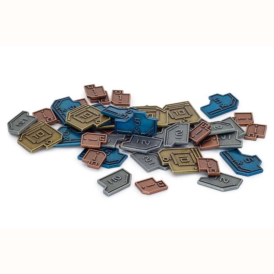 Stonemaier Games -  Vantage: Metal Coins