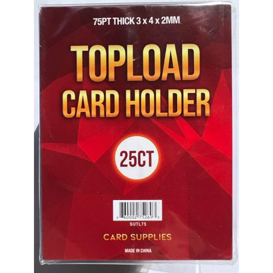 Generic -   75Pt Thick Topload Holder 3 X 4 X 2 Mm  (25Ct)