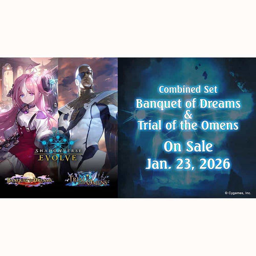 Bushiroad Se-Asia Pte Ltd -  Shadowverse Evolve: Combined Booster Set 2: Banquet Of Dreams And Trials Of The Omens (12Ct) Pre-Order