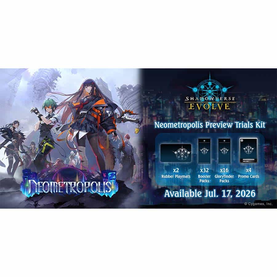 Bushiroad Se-Asia Pte Ltd -  Shadowverse Evolve: Neometropolis Preview Trials Kit Pre-Order