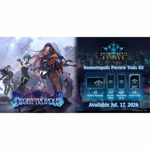 Bushiroad Se-Asia Pte Ltd -  Shadowverse Evolve: Neometropolis Preview Trials Kit Pre-Order