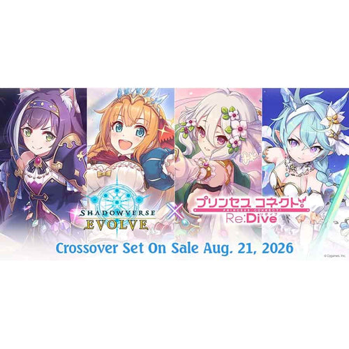 Bushiroad Se-Asia Pte Ltd -  Shadowverse Evolve - Shadowverse: Evolve Crossover Set: Princess Connect! Re:Dive (12Ct) Pre-Order