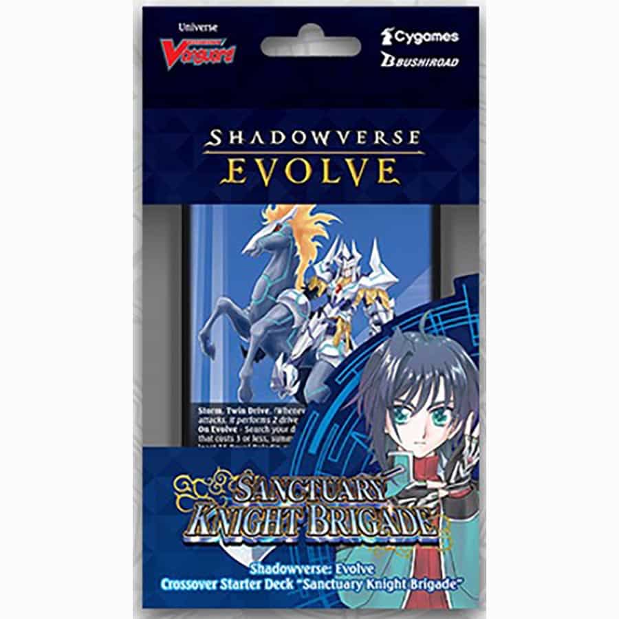Bushiroad Se-Asia Pte Ltd -  Shadowverse Evolve - Shadowverse: Evolve Crossover Starter Decks: Sanctuary Knight Brigade (6Ct)