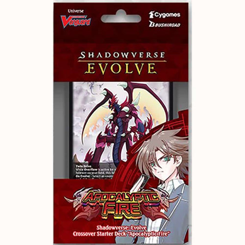 Bushiroad Se-Asia Pte Ltd -  Shadowverse Evolve - Shadowverse: Evolve Crossover Starter Decks: Apocalyptic Fire (6Ct)