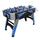 Time2Play 4 ft. Blueridge Foosball Table&#44; Blue&#44; Silver & Black