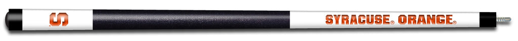 SYRACUSE ENGRAVED BILLIARD CUE WHITE / ORANGE - SYRBCE101