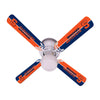 SYRACUSE CEILING FAN - 42'' ORANGE/BLUE - SYRFAN100-42