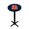 SYRACUSE PEDESTAL PUB TABLE BLUE - SYRPTB112