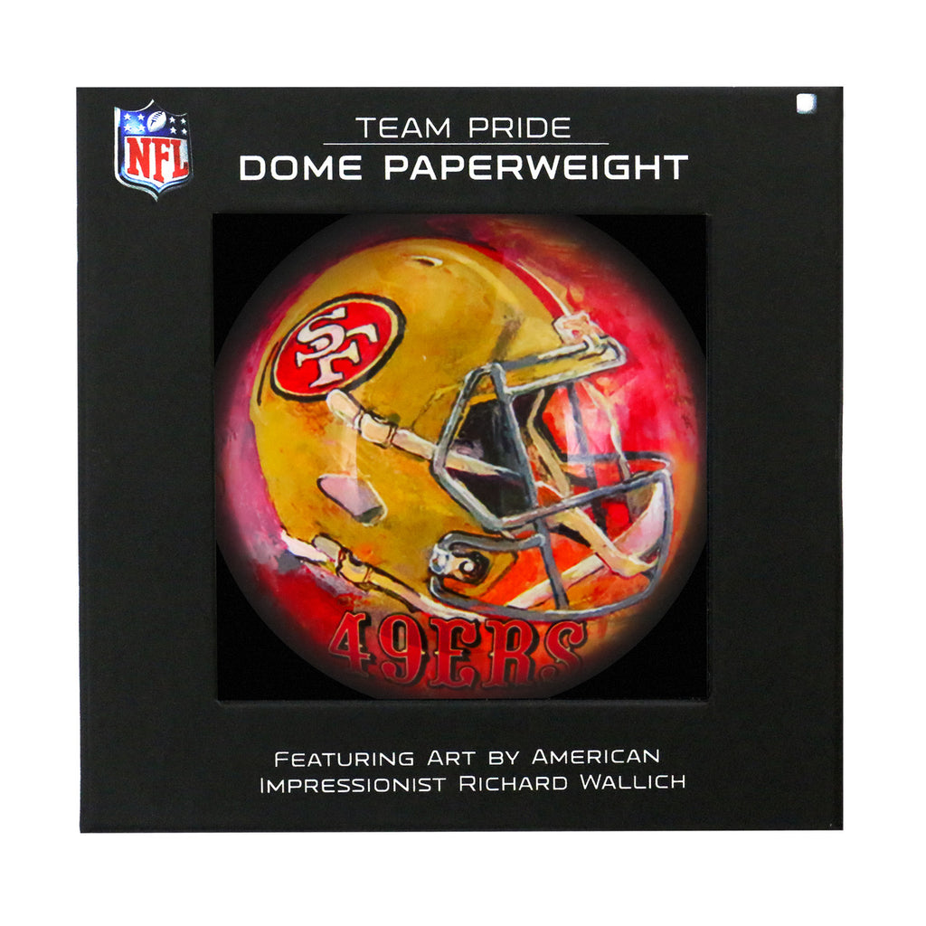 San Francisco 49ers Paperweight Domed - Sporticulture