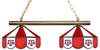TEXAS A&M 2-LIGHT GAME TABLE LIGHT - TAM-280GLN