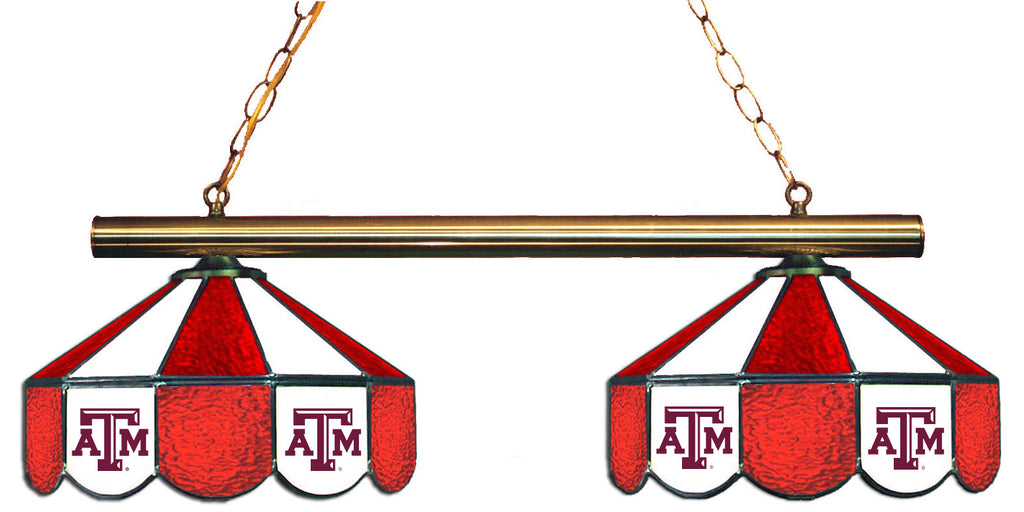 TEXAS A&M 2-LIGHT GAME TABLE LIGHT - TAM-280GLN