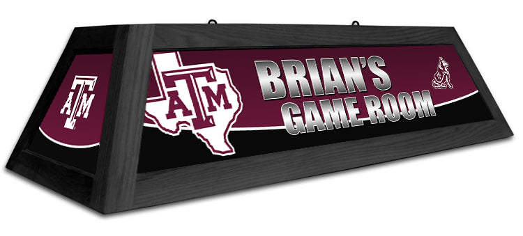 TEXAS A&M 42'' SPIRIT GAME TABLE LAMP - CUSTOM MAROON - TAMBSL421C