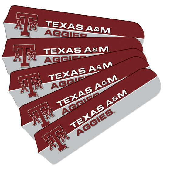 TEXAS A&M FAN BLADE SET MAROON/GRAY - TAMFBL100-42