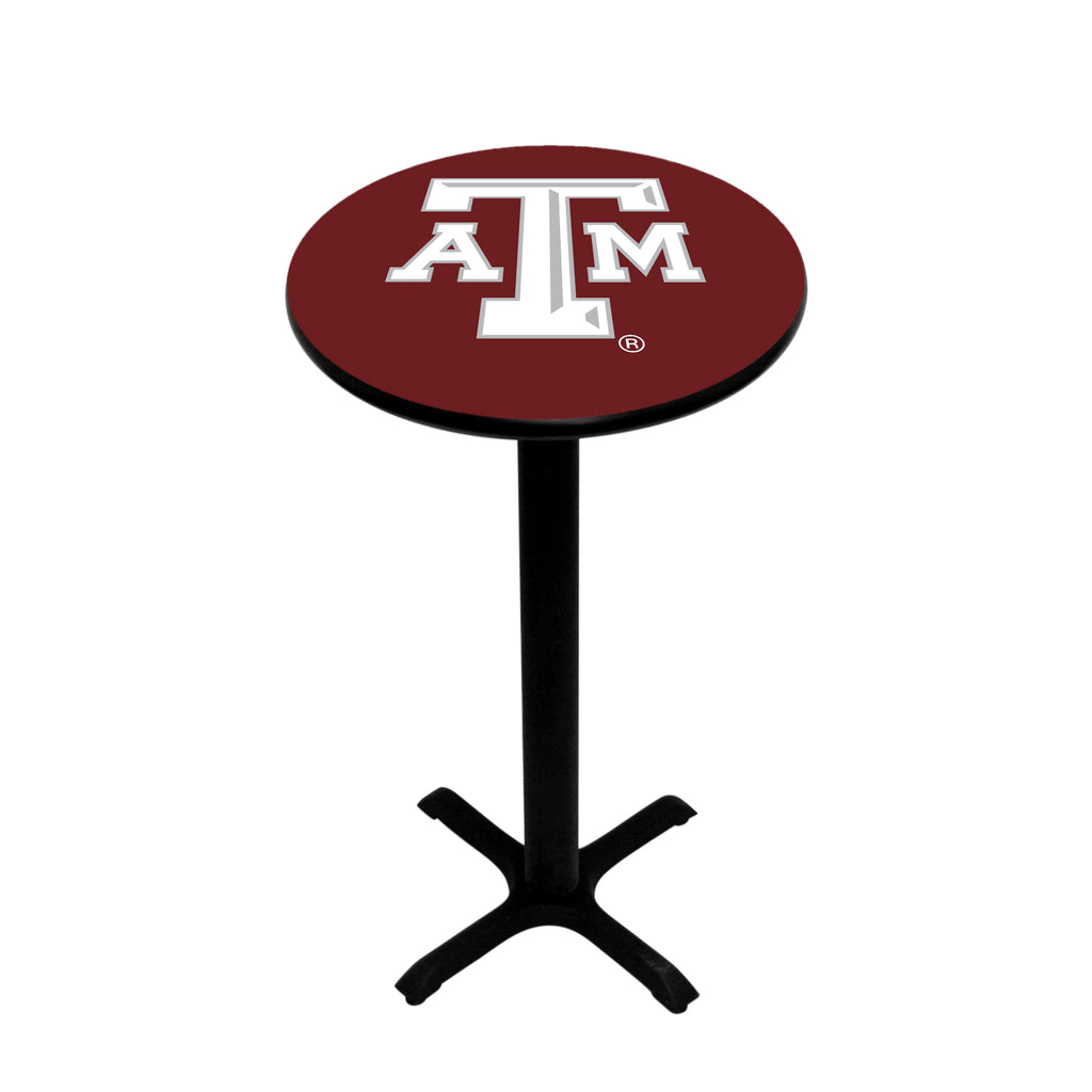 TEXAS A&M PEDESTAL PUB TABLE MAROON - TAMPTB221