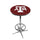 TEXAS A&M CHROME FOOT RING PUB TABLE MAROON - TAMPTR221