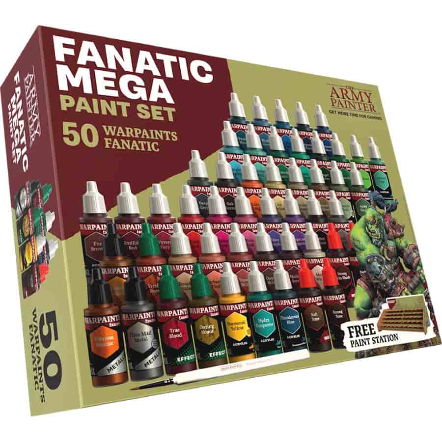 The Army Painter -  Warpaints Fanatic: Mega Paint Set Pre-Order