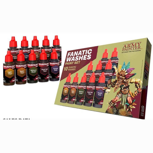 The Army Painter -  Warpaints Fanatic: Washes Paint Set