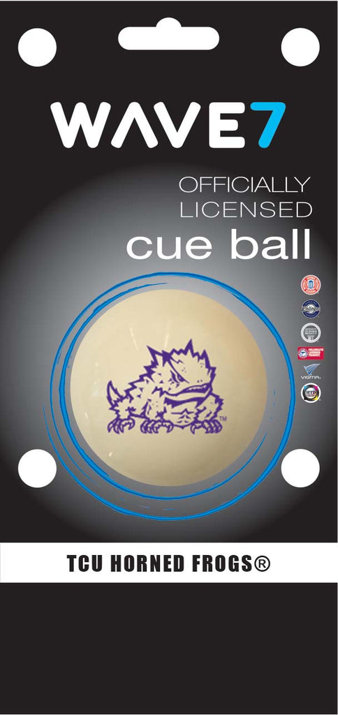 TCU CUE BALL WHITE - TCUBBC200