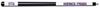 TCU ENGRAVED BILLIARD CUE WHITE / PURPLE - TCUBCE101