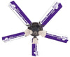 TCU CEILING FAN - 52'' PURPLE/WHITE - TCUFAN100-52
