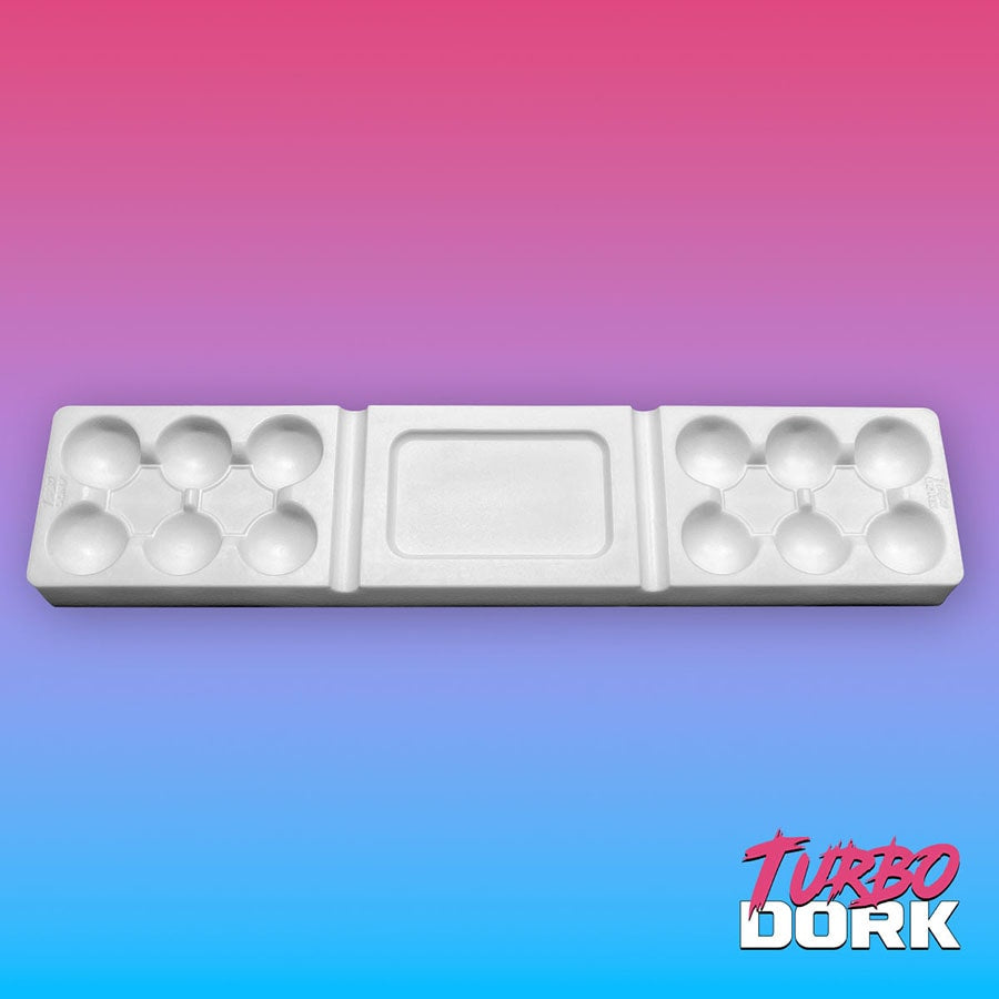 Turbo Dork Accessory - Turbo Dork: Non-Stick Silicone Dry Palette: Large White