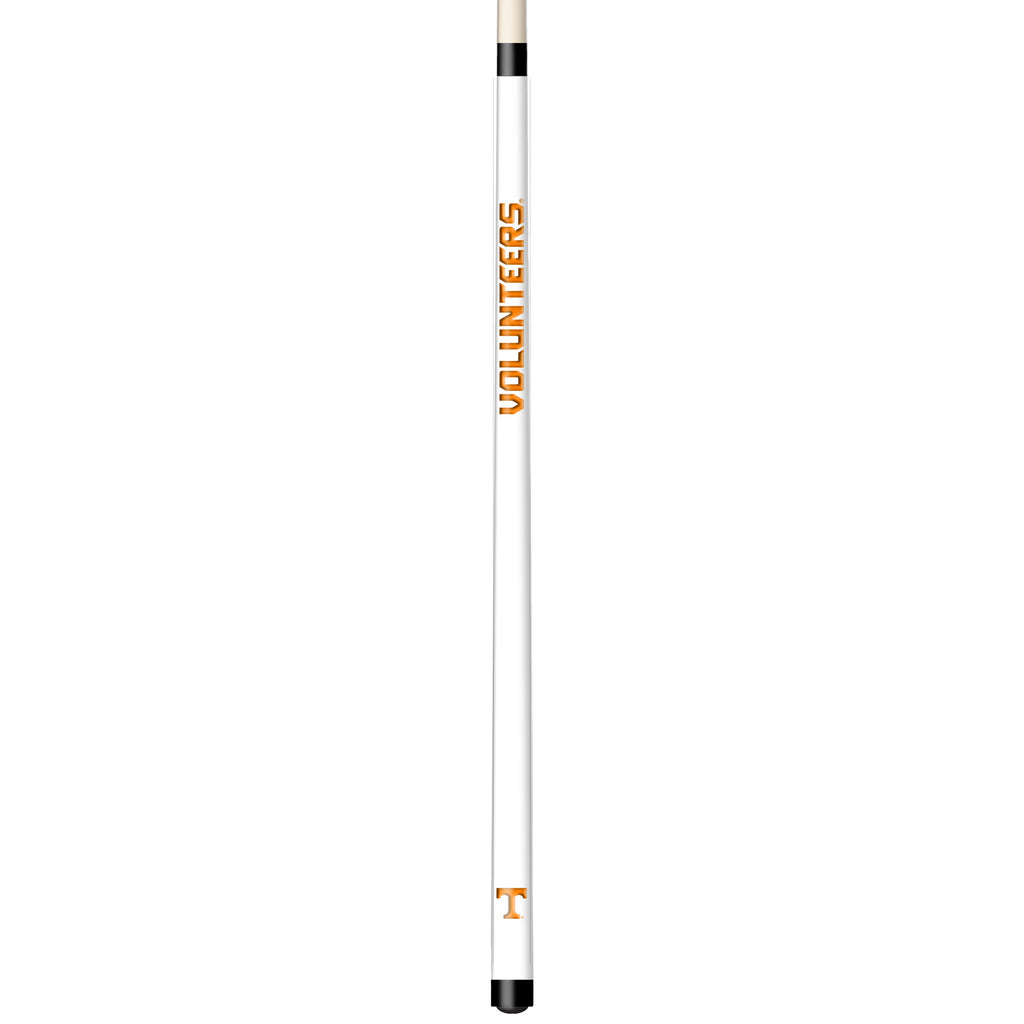 TENNESSEE ENGRAVED BILLIARD CUE WHITE / ORANGE - TENBCE101-JR