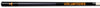 TENNESSEE COLOR ENGRAVED BILLIARD CUE ORANGE / BLACK - TENBCE914