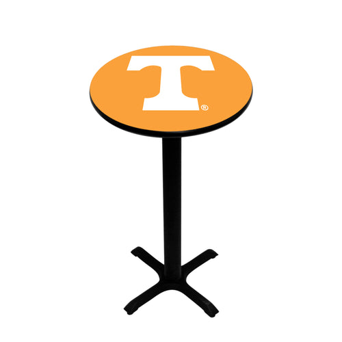 TENNESSEE PEDESTAL PUB TABLE ORANGE - TENPTB121