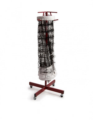 Tandem Sport TSREDSINGLE Single Net Storage Rack  Red