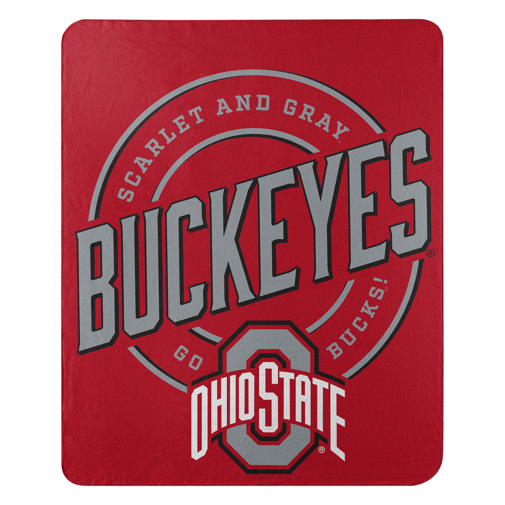 Official NCAA Campaign Fleece Throw Blanket The Ohio State University ...