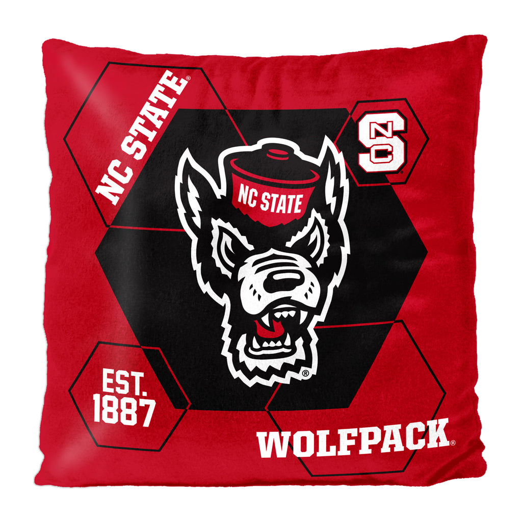Official NCAA Connector Double Sided Velvet Pillow Connector - Nc State - Northwest