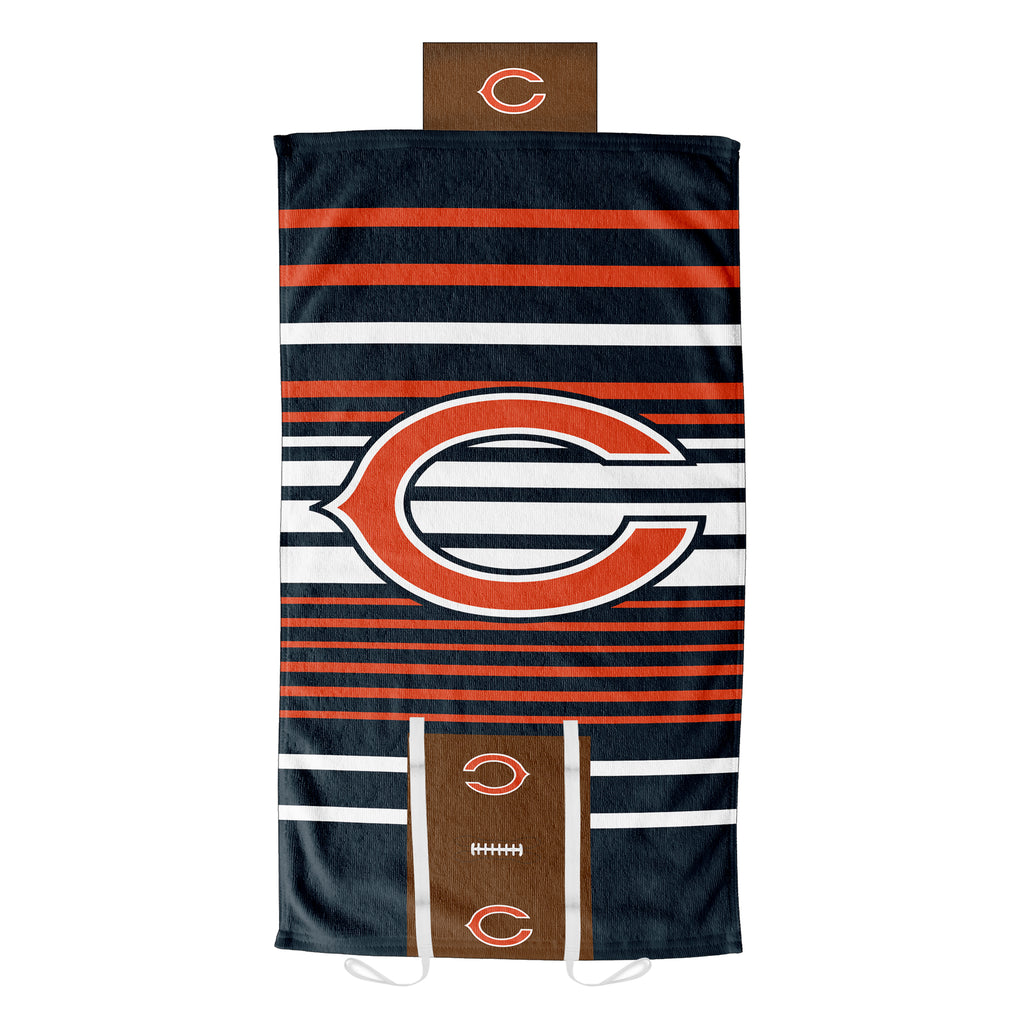 Official NFL Lateral Comfort Towel With Foam Pillow Chicago Bears - Northwest