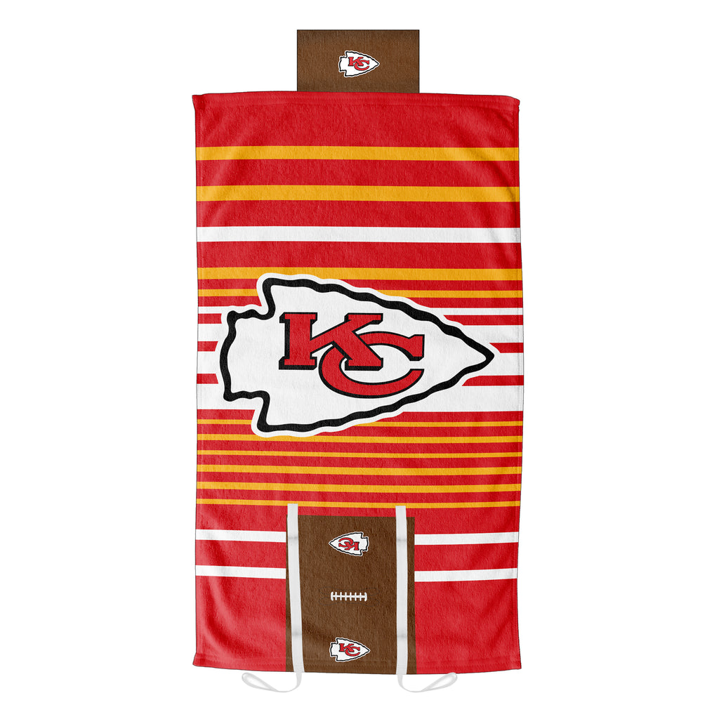 Official NFL Lateral Comfort Towel With Foam Pillow Kansas City Chiefs - Northwest