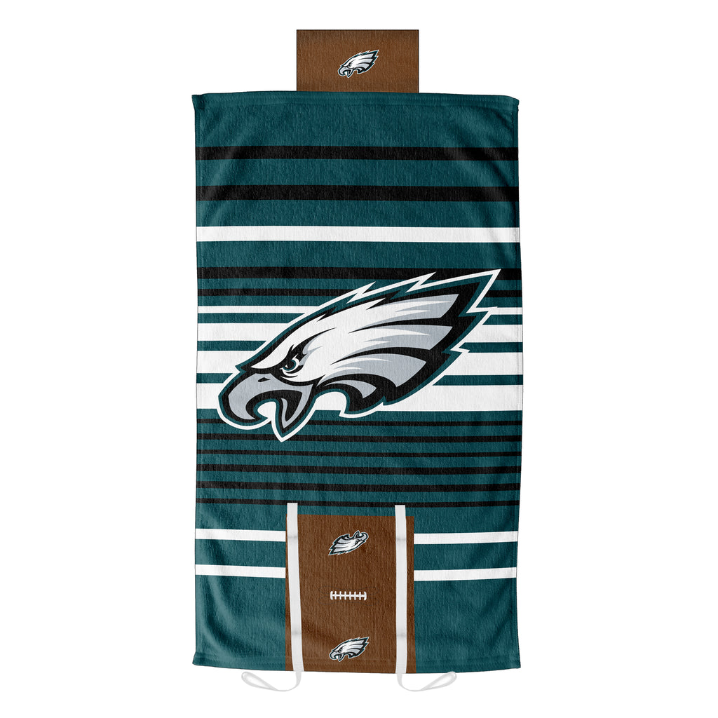 Official NFL Lateral Comfort Towel With Foam Pillow Philadelphia Eagles - Northwest