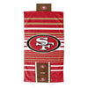 Official NFL Lateral Comfort Towel With Foam Pillow San Francisco 49Ers - Northwest