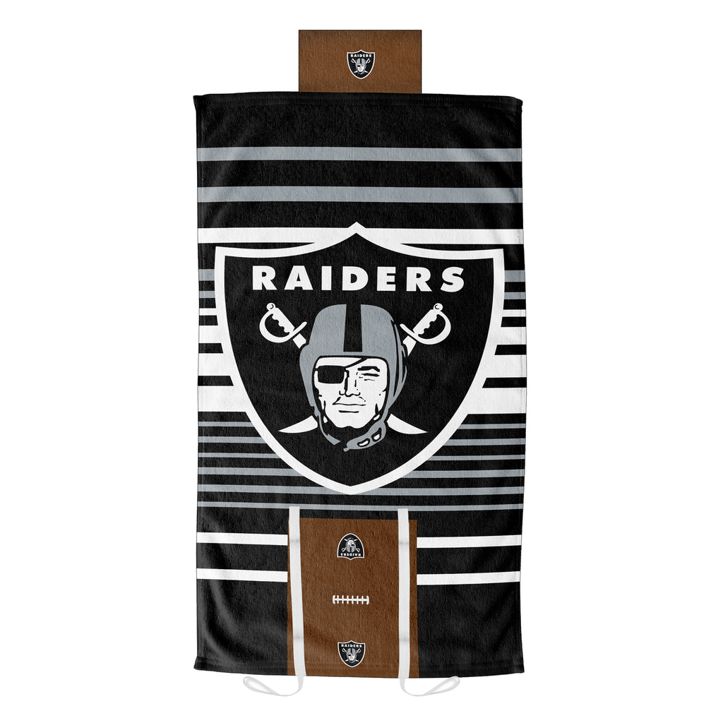 Official NFL Lateral Comfort Towel With Foam Pillow Las Vegas Raiders - Northwest