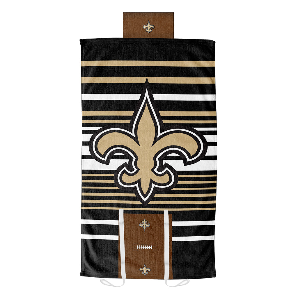 Official NFL Lateral Comfort Towel With Foam Pillow New Orleans Saints - Northwest