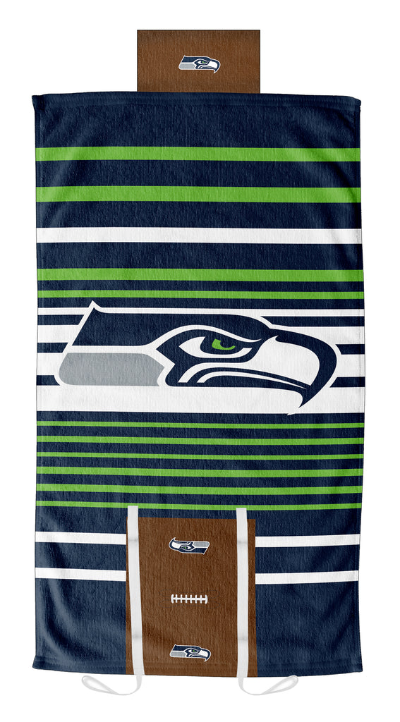 Official NFL Lateral Comfort Towel With Foam Pillow Seattle Seahawks - Northwest