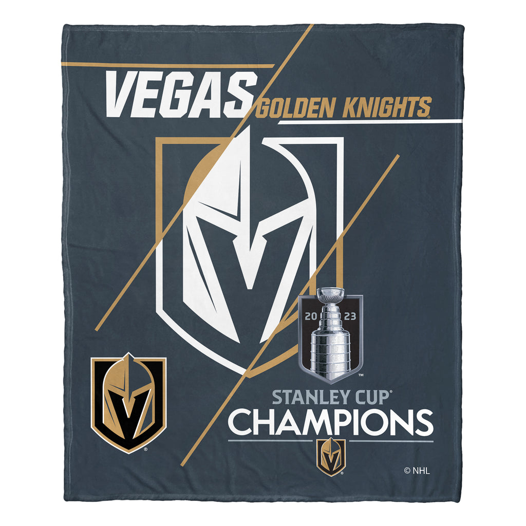 Golden Knights - Trick Play  - 2023 Stanley Cup Champions-Silk Touch Throw - Northwest