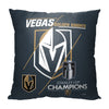Golden Knights - Trick Play  - 2023 Stanley Cup Champions-Printed Throw Pillow - Northwest