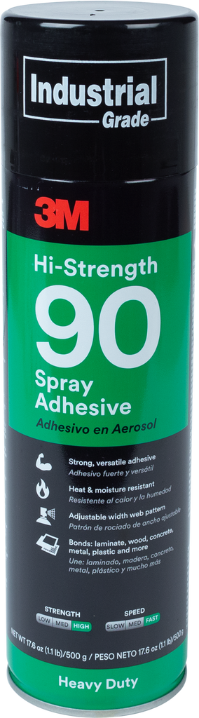 3M TP3M90 Hi-Stength Spray Adhesive  - 17oz Table Parts and Repair