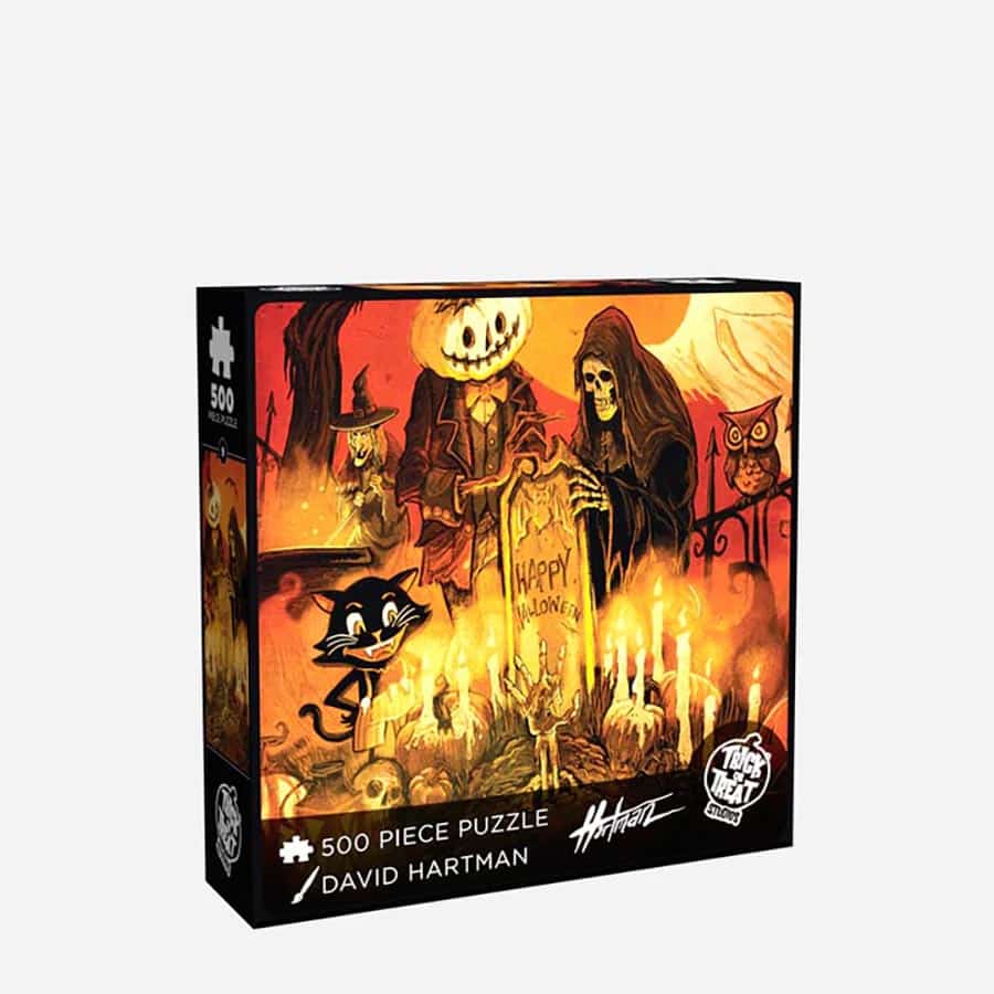 Trick Or Treat Studios -   Puzzle: Halloween At The Cemetary (500Pc) Pre-Order