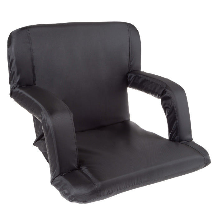 Trademark HC-3002 Wide Bleacher Cushion with Padded Back Stadium Seat Chair