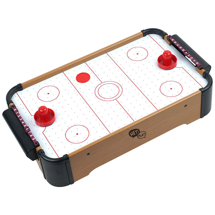 Hey Play M370059 22 in. Mini Table Top Air Hockey