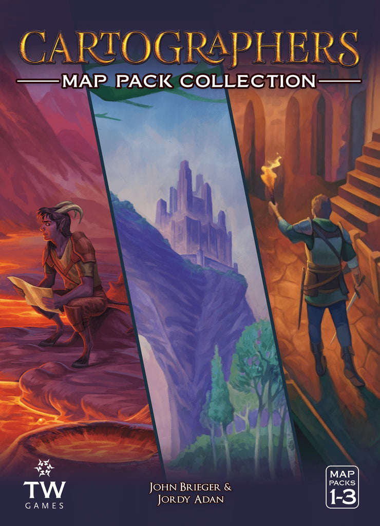 Thunderworks Games - Cartographers: Map Pack Collection