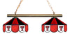 TEXAS TECH 2-LIGHT GAME TABLE LIGHT - TXT-280GL