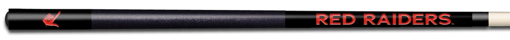 TEXAS TECH COLOR ENGRAVED BILLIARD CUE RED / BLACK - TXTBCE914