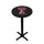 TEXAS TECH PEDESTAL PUB TABLE BLACK - TXTPTB102